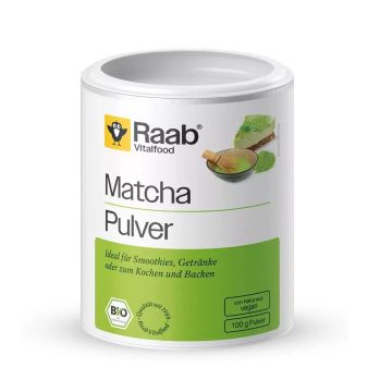 Био матча зелен чай на прах x100 грама Raab Vitalfood