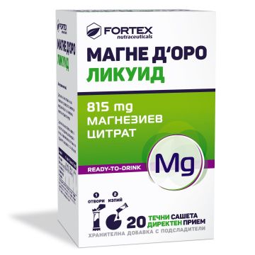 Магнезий Магне Доро Ликуид 815 мг х20 сашета Fortex