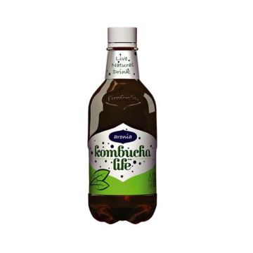 Kombucha Life Естествено газиран чай с арония х500 мл