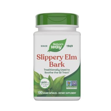 Slippery Elm Червен бряст 400мг х100 капсули Nature's Way