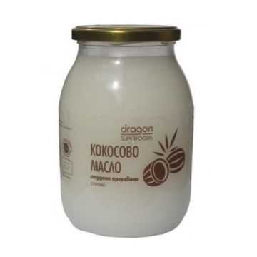 Dragon Superfoods Био кокосово масло студено пресовано х1000 мл