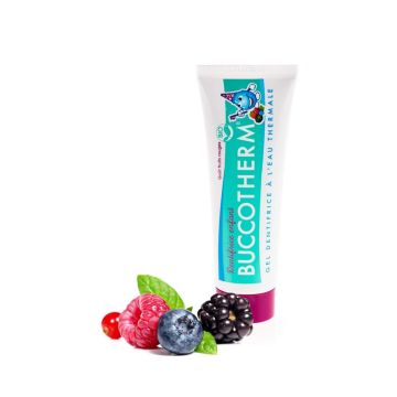 Buccotherm Kids Детска паста за зъби за деца над 3 години с вкус на горски плод х50 мл