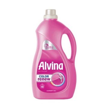 Alvina Color Renew Течен препарат за цветно пране х1800 мл, 40 пранета