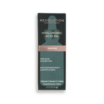 Revolution Skincare 2% Hyaluronic Acid Серум за лице с хиалуронова киселина x30 мл