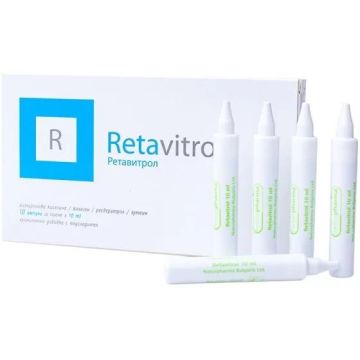 Ретавитрол за нормално зрение и имунна функция х30 ампули Naturpharma