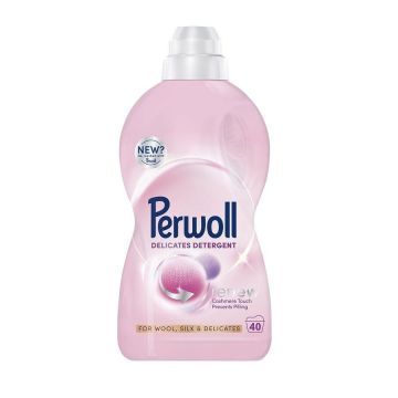 Perwoll Renew Wool Течен перилен препарат за вълна и деликатни тъкани х2 л, 40 пранета