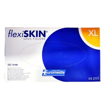 Flexiskin Нитрилни ръкавици без талк, размер ХL х100 броя