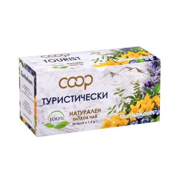 Coop Натурален билков чай Туристически х20 филтърни пакетчета