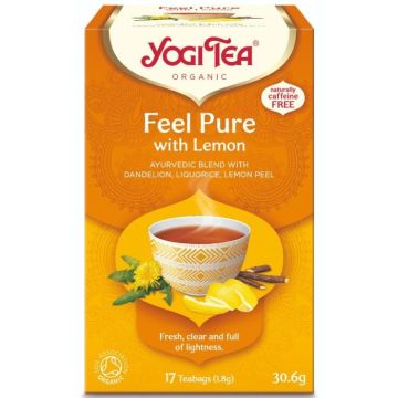 Yogi Tea Detox Био Аюрведичен чай с лимон x17 пакетчета