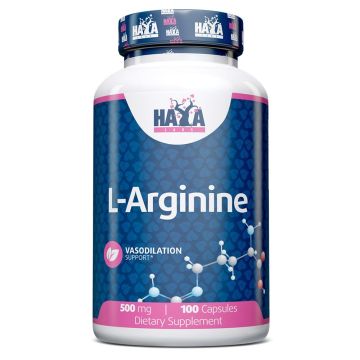 Л-Аргинин 500 мг х100 капсули Haya Labs