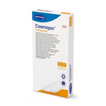 Hartmann Cosmopor Transparent Прозрачна самозалепваща превръзка с абсорбираща подложка 10х25 см х25 бр