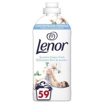 Lenor Sensitive Омекотител за дрехи х1239 мл, 59 пранета
