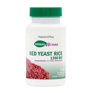 Червен ориз при висок холестерол х60 капсули Herbal Actives