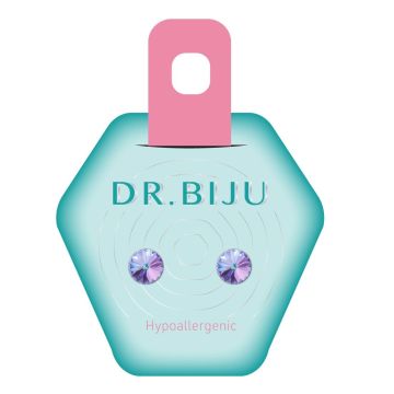 Dr.Biju Хипоалергенни обеци Rivolo Vitral Light 6.2 мм, DRI62C003
