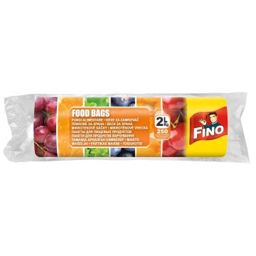 Fino Пликове за храна - ролка 2 литра x250 броя