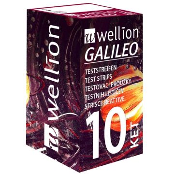 Wellion Galileo Ket Тест ленти кетони х10 броя