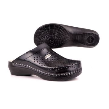 Mat Star Дамски медицински чехли 7508 Black, №40