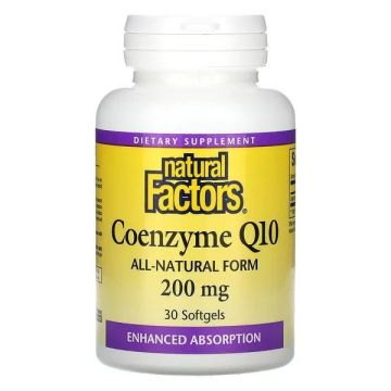 Коензим Q10 200 mg х 30 софтгел Natural Factors