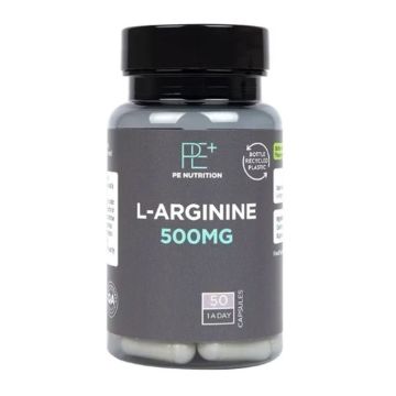 L-аргинин 500мг х50 капсули PE Nutrition