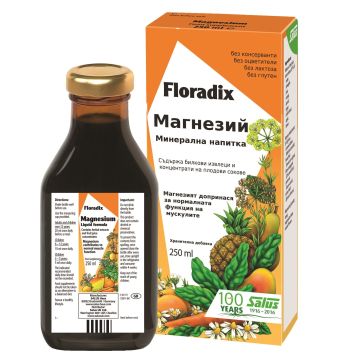 Floradix Магнезий Минерална напитка х250 мл