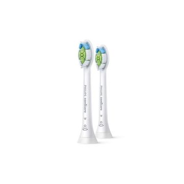 Philips Sonicare HX6062 Стандартни глави за звукова четка за зъби,  Бели х2 броя