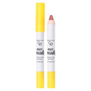 Golden Rose Miss Beauty Червило молив Velvet Kiss, 01 True Nude