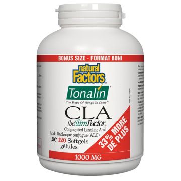 Тоналин КЛА 1000 mg х120 софтгел капсули Natural Factors