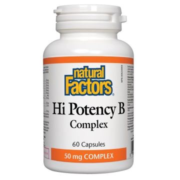 Hi Potency В-комплекс 50 мг х60 капсули Natural Factors