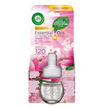 Air Wick Electrical Plug-In Magnolia & Cherry Blossom Пълнител за електрически ароматизатор