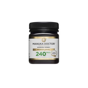 Мед от манука, монофлорен MGO 240 х250 г Manuka Doctor