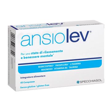 Ansiolev за състояние на релакс и психическо благополучие x45 таблетки Specchiasol