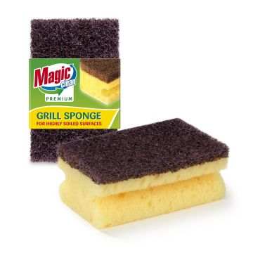 Magic Clean Premium Домакинска гъба за грил повърхности x1 брой