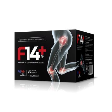 F14+ Формула за здрави кости и стави х30 течни сашета Zonapharm