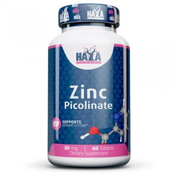 Цинк пиколинат 30mg х60 таблетки Haya Labs