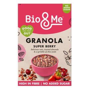 Bio & Me Безглутенова гранола с горски плодове х350 грама