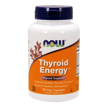 Thyroid Energy за здравето на щитовидната жлеза х90 капсули Now Foods