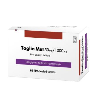 Таглин Мет 50 mg/1000 mg х60 филмирани таблетки