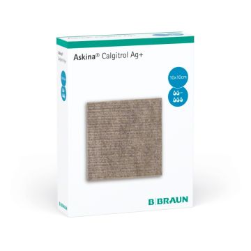 B.Braun Askina Calgitrol Ag+ Стерилна превръзка 10х10 см х10 броя