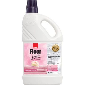 Sano Fresh Floor Cotton Концентриран препарат за почистване на под x1 литър
