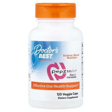 PepZin Gl Цинк и L-карнозин комплекс х120 капсули Doctor's Best