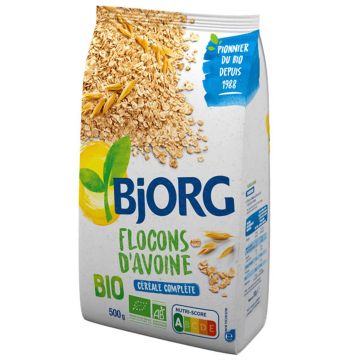 Bjorg Био овесени ядки пълнозърнести х500 г
