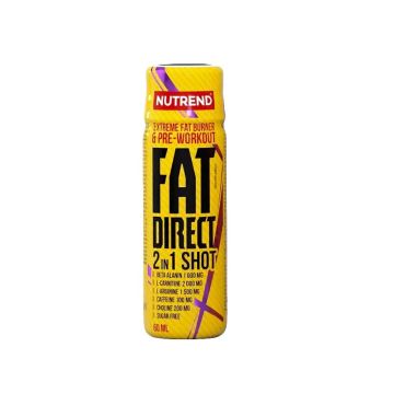 Fat Direct Shot 2в1 Фет бърнър 1 шот x60 мл Nutrend