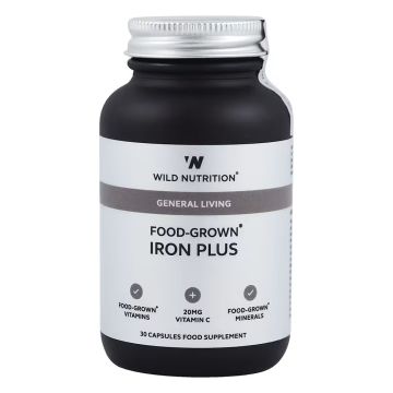 Желязо плюс х30 капсули Wild Nutrition
