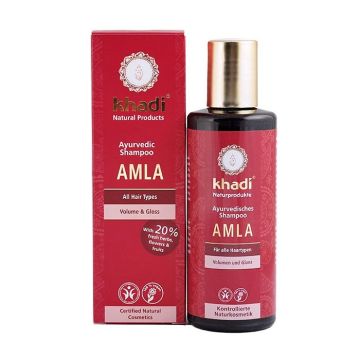 Khadi Био шампоан за коса с амла за блясък и обем х210 мл