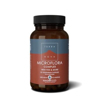 Микрофлора комплекс с ФОС х50 капсули Terra Nova
