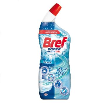 Bref Power Activ Gel Почистващ препарат за тоалетна Ocean x700 мл