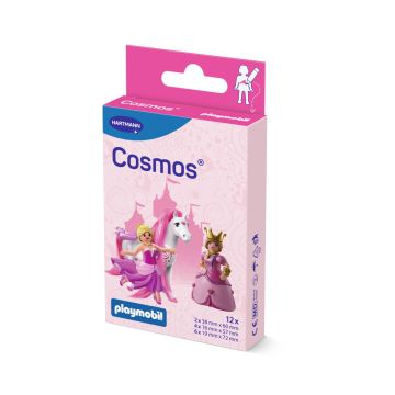 Hartmann Cosmos Playmobil Принцеси Детски пластири за малки рани, в 3 размера х12 броя