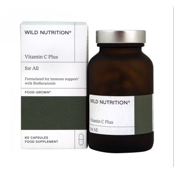 Витамин C Плюс биофлавоноиди х60 капсули Wild Nutrition