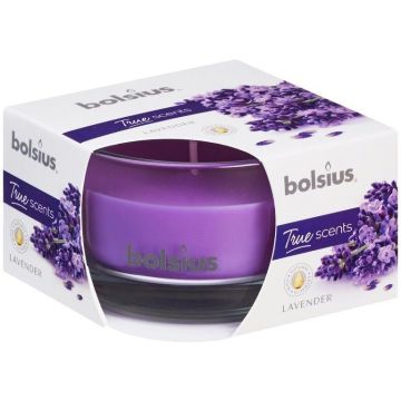 Bolsius True Scents Ароматна свещ Lavender x50/80 мм