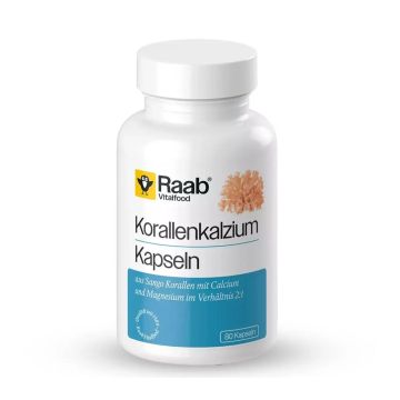 Калций с магнезий от Санго Корали x80 капсули Raab Vitalfood